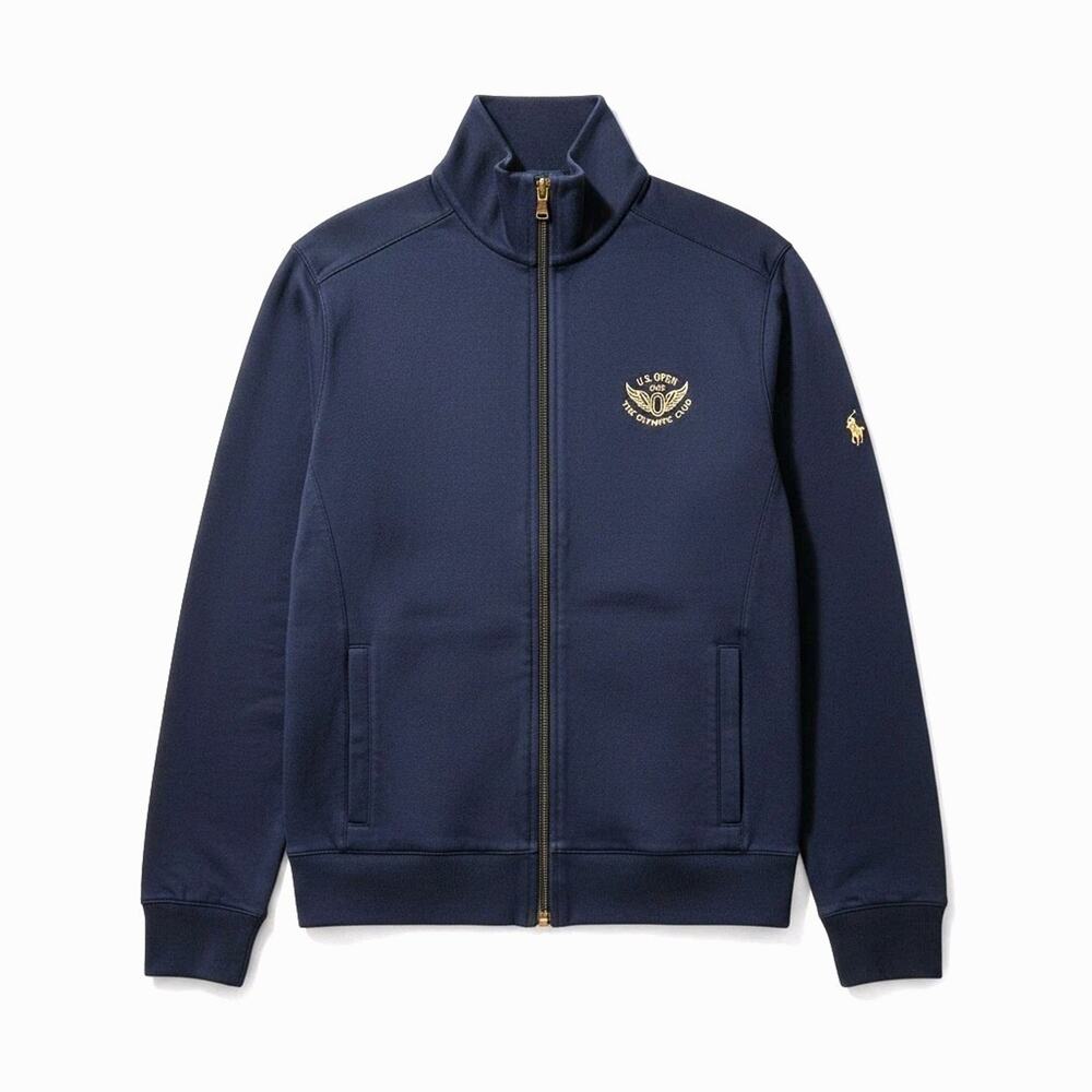 Ralph Lauren Jacket Golf US OPEN 2012 Olympic Club Zip Mens Sz S Dark Blue Pony